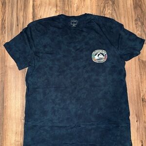 Quiksilver Men's Navy Graphic Tee